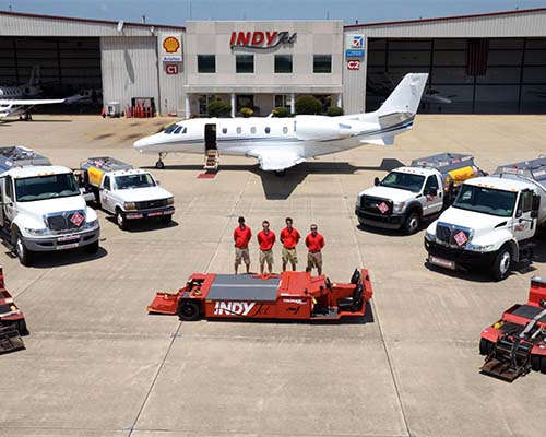 IndyJet aerial