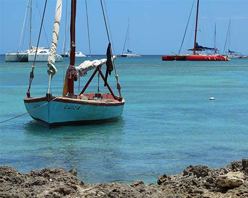 Dominican Republic sailboat